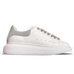 Giày Alexander Mcqueen Gót Xám Bóng Like Auth