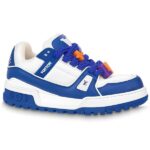 Giày Louis Vuitton Trainer Maxi Blue Best Quality