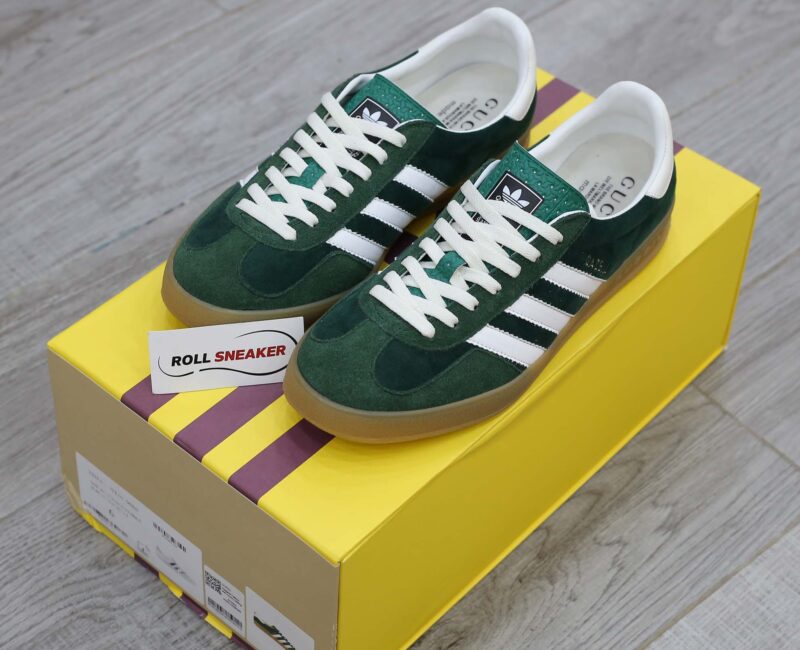 Adidas x Gucci Gazelle ‘Green White’ Like Auth