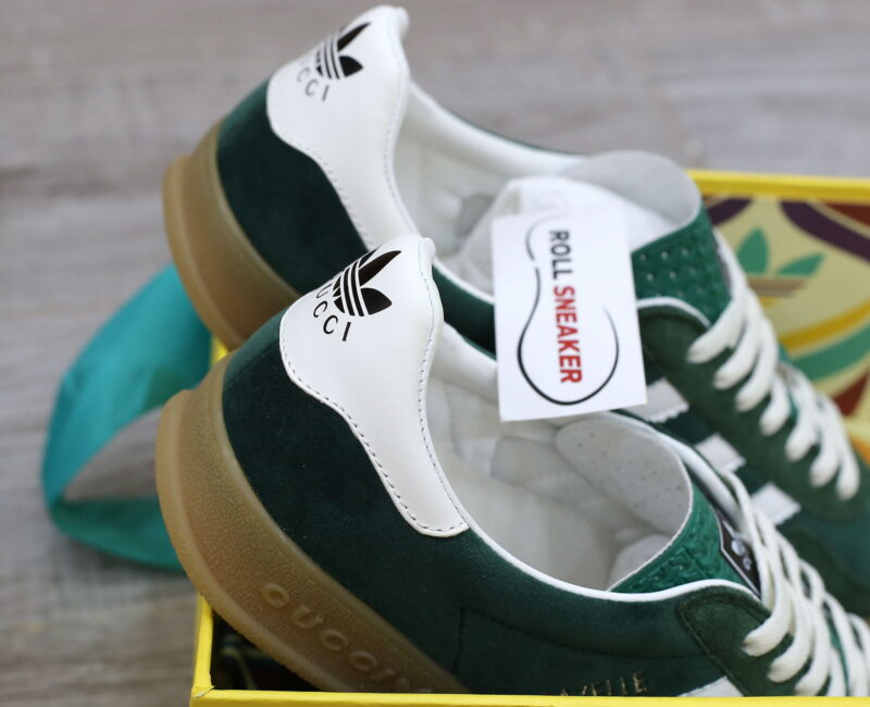 Adidas x Gucci Gazelle ‘Green White’ Like Auth