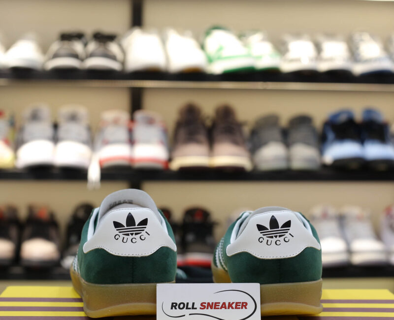 Adidas x Gucci Gazelle ‘Green White’ Like Auth