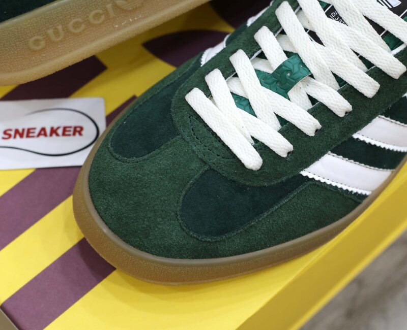 Adidas x Gucci Gazelle ‘Green White’ Like Auth