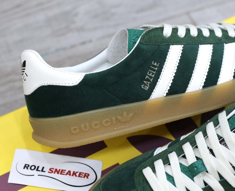 Adidas x Gucci Gazelle ‘Green White’ Like Auth