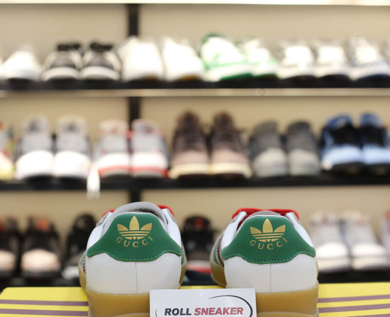 Adidas x Gucci Gazelle White Green Red Men’s Like Auth