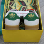 Adidas x Gucci Gazelle White Green Red Men’s Like Auth