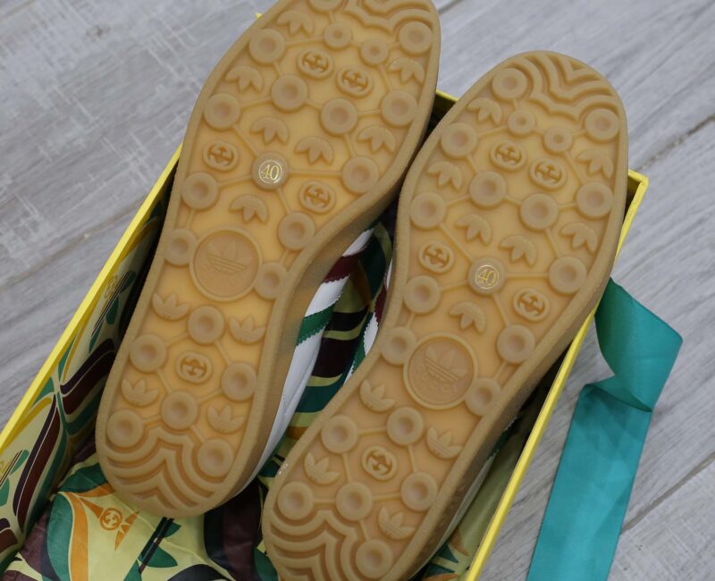 Adidas x Gucci Gazelle White Green Red Men’s Like Auth