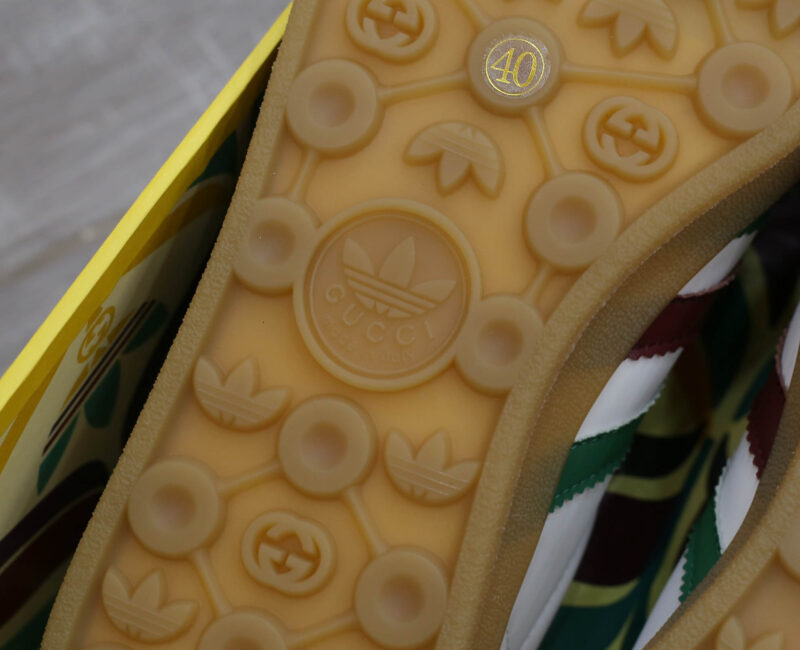 Adidas x Gucci Gazelle White Green Red Men’s Like Auth