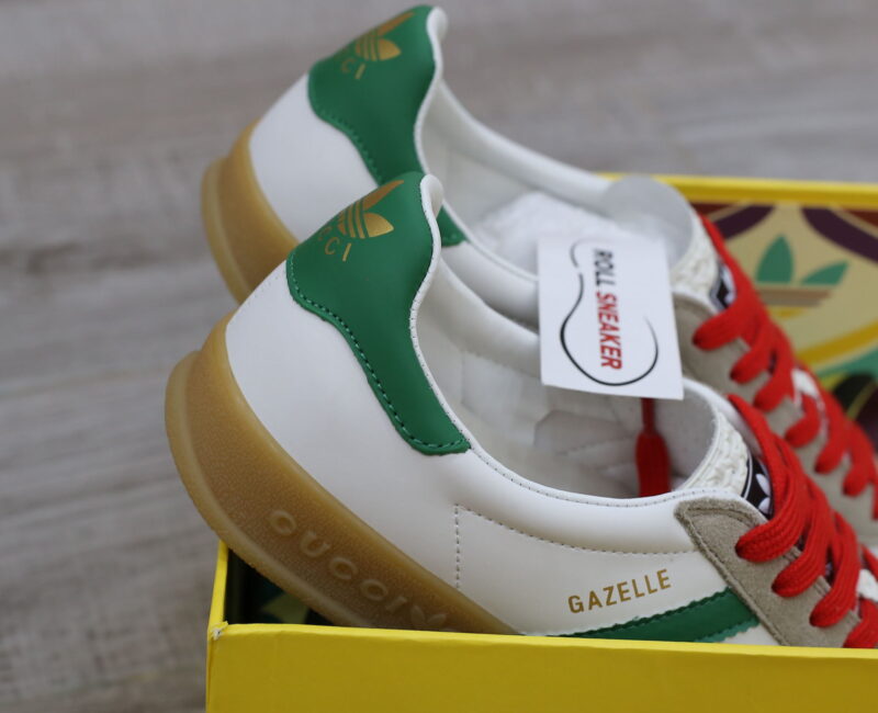 Adidas x Gucci Gazelle White Green Red Men’s Like Auth