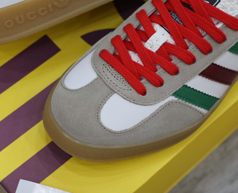 Adidas x Gucci Gazelle White Green Red Men’s Like Auth