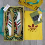 Adidas x Gucci Gazelle White Green Red Men’s Like Auth