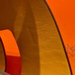 Dép Hermes Nam da Epsom (Sần) Navy Lót Xanh Mint Best Quality