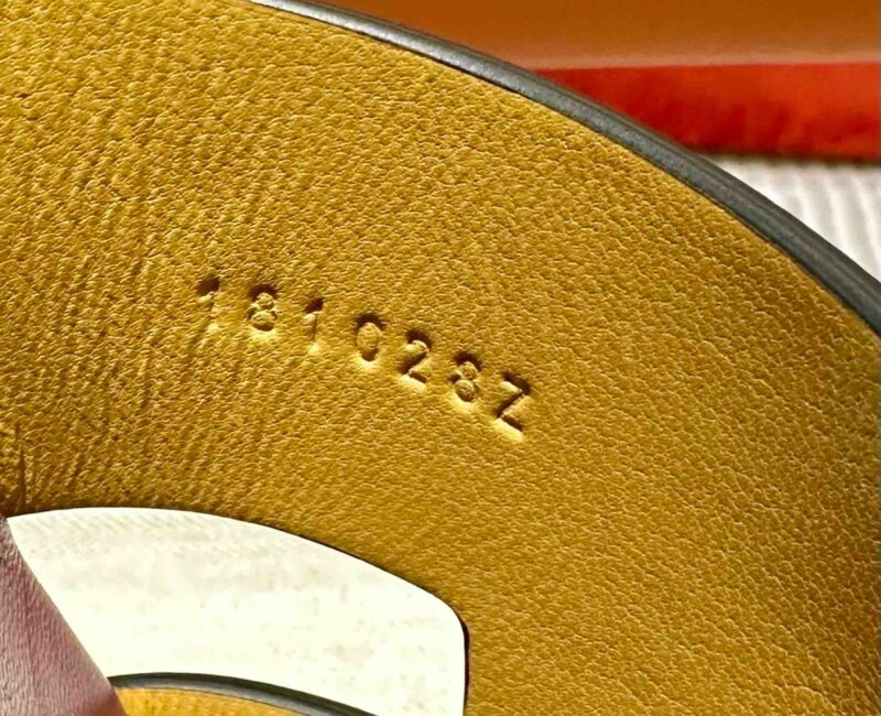 Dép Hermes Nam Da Trơn Đen lót Đỏ Mận Best Quality