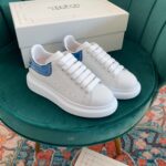 Giày Alexander Mcqueen Gót Blue Trong Like Auth
