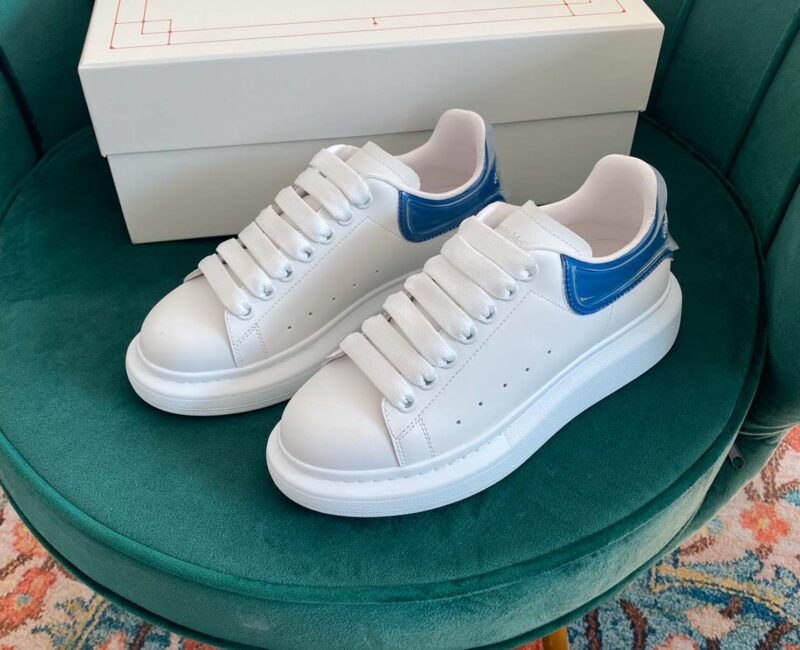 Giày Alexander Mcqueen Gót Blue Trong Like Auth