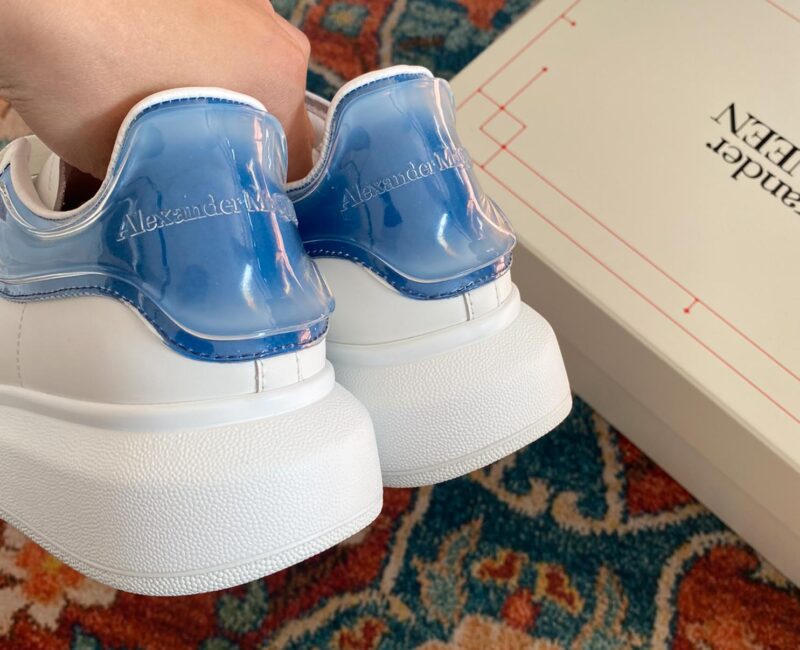 Giày Alexander Mcqueen Gót Blue Trong Like Auth