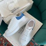 Giày Alexander Mcqueen Gót Blue Trong Like Auth