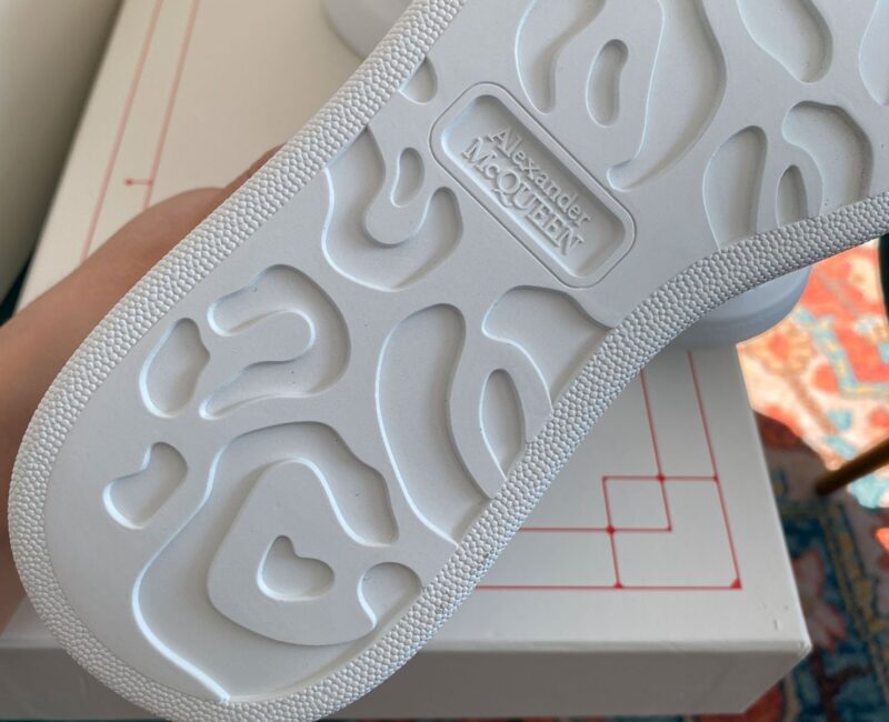 Giày Alexander Mcqueen Gót Blue Trong Like Auth