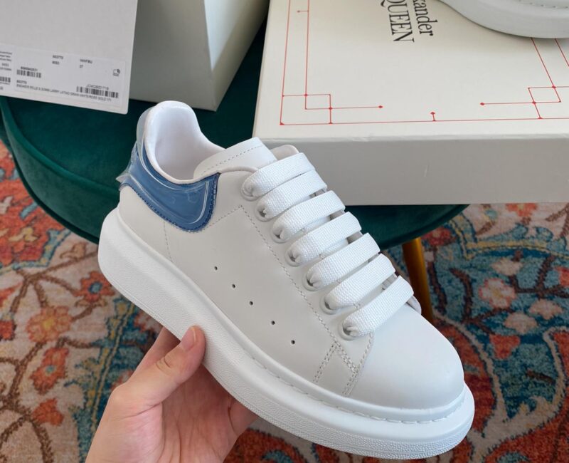 Giày Alexander Mcqueen Gót Blue Trong Like Auth