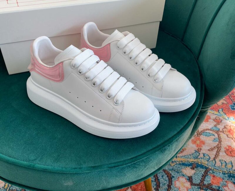 Giày Alexander Mcqueen Gót Hồng Trong