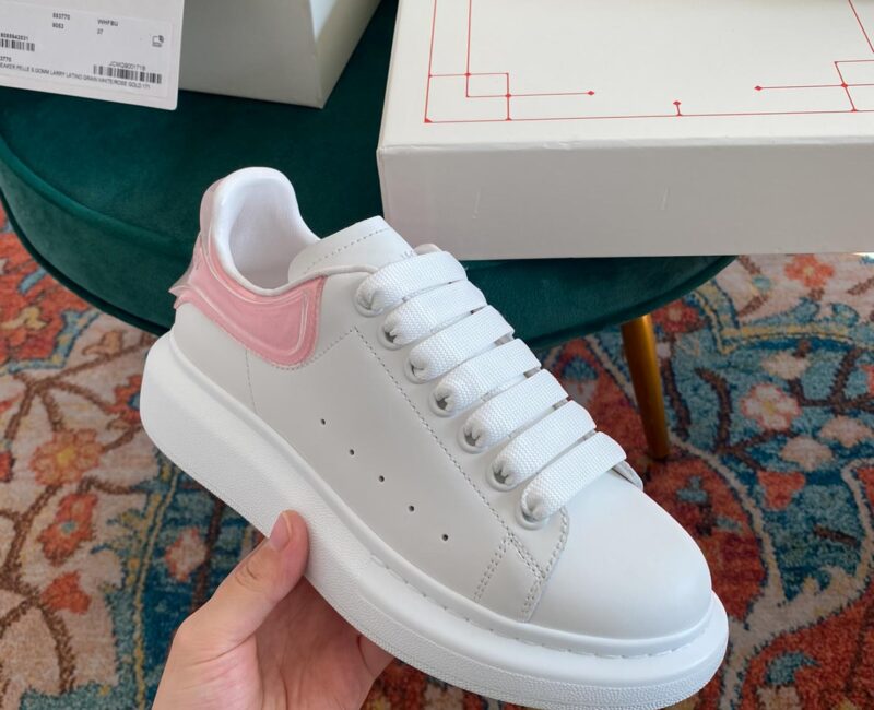 Giày Alexander Mcqueen Gót Hồng Trong