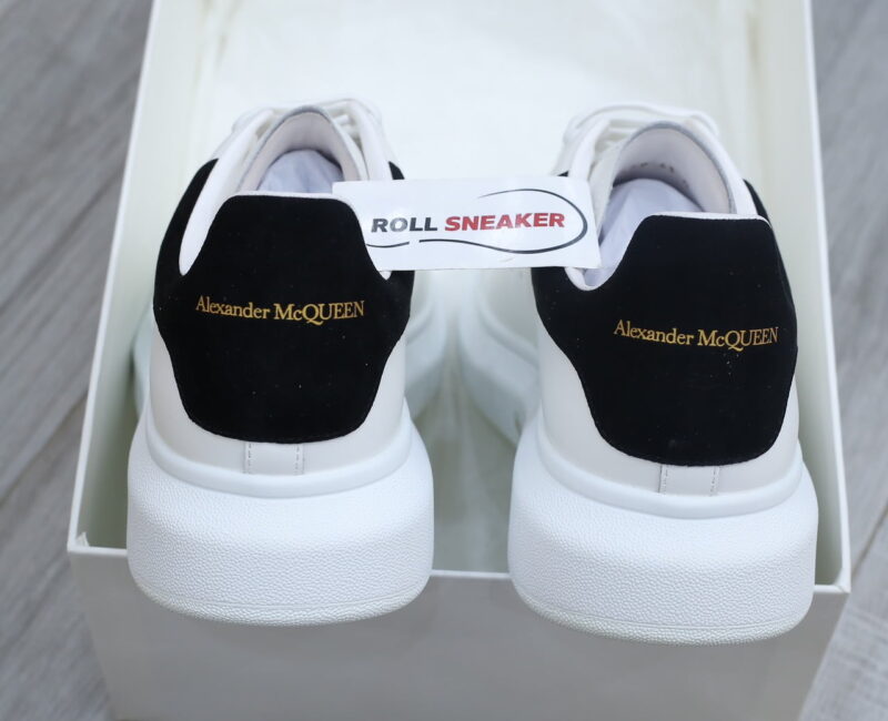Giày Alexander Mcqueen gót Nhung Đen Best Quality