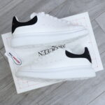 Giày Alexander Mcqueen gót Nhung Đen Best Quality