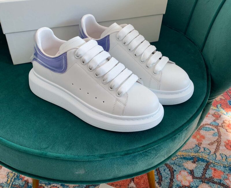 Giày Alexander Mcqueen Gót Tím Trong Like Auth