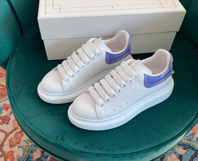 Giày Alexander Mcqueen Gót Tím Trong Like Auth