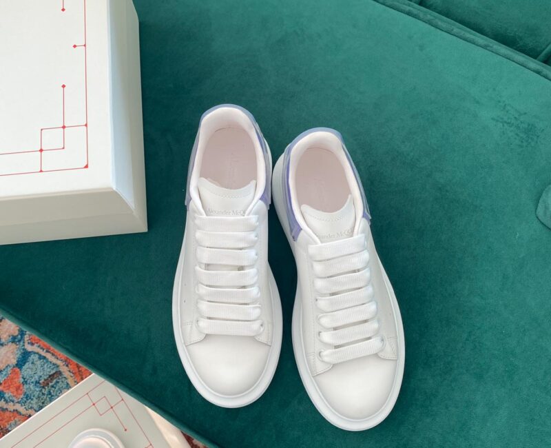 Giày Alexander Mcqueen Gót Tím Trong Like Auth