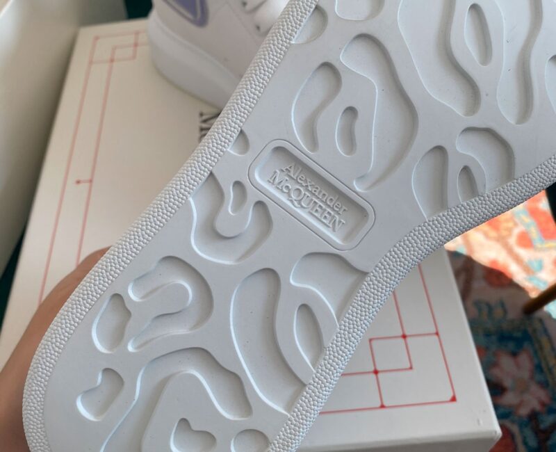 Giày Alexander Mcqueen Gót Tím Trong Like Auth