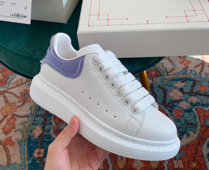 Giày Alexander Mcqueen Gót Tím Trong Like Auth