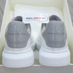 Giày Alexander Mcqueen Gót Xám Bóng Like Auth