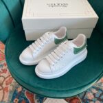 Giày Alexander Mcqueen Gót Xanh Lá Trong