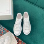 Giày Alexander Mcqueen Gót Xanh Lá Trong