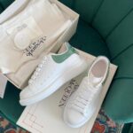 Giày Alexander Mcqueen Gót Xanh Lá Trong