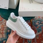 Giày Alexander Mcqueen Gót Xanh Lá Trong
