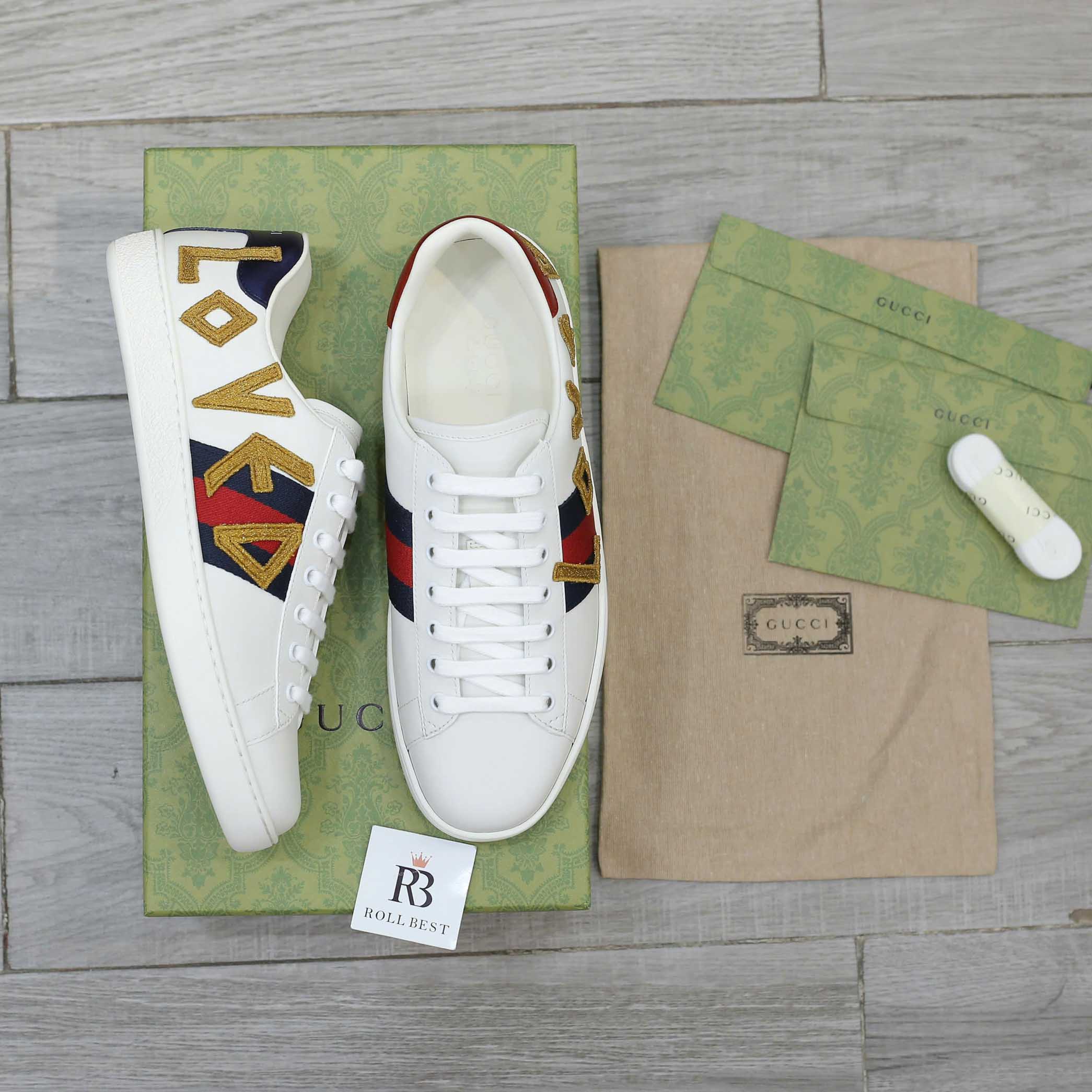 Giày Gucci Ace ‘Loved’ Best Quality