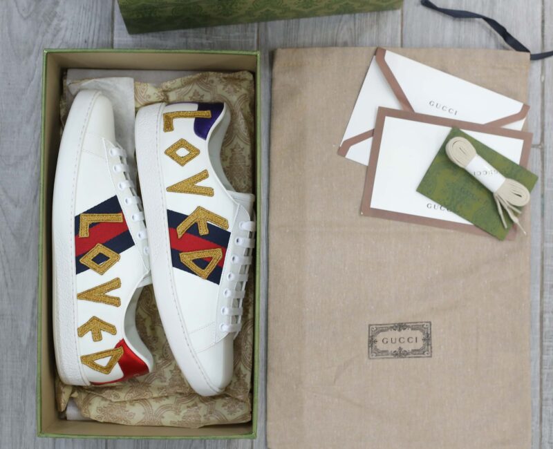Giày Gucci Ace ‘Loved’ Best Quality