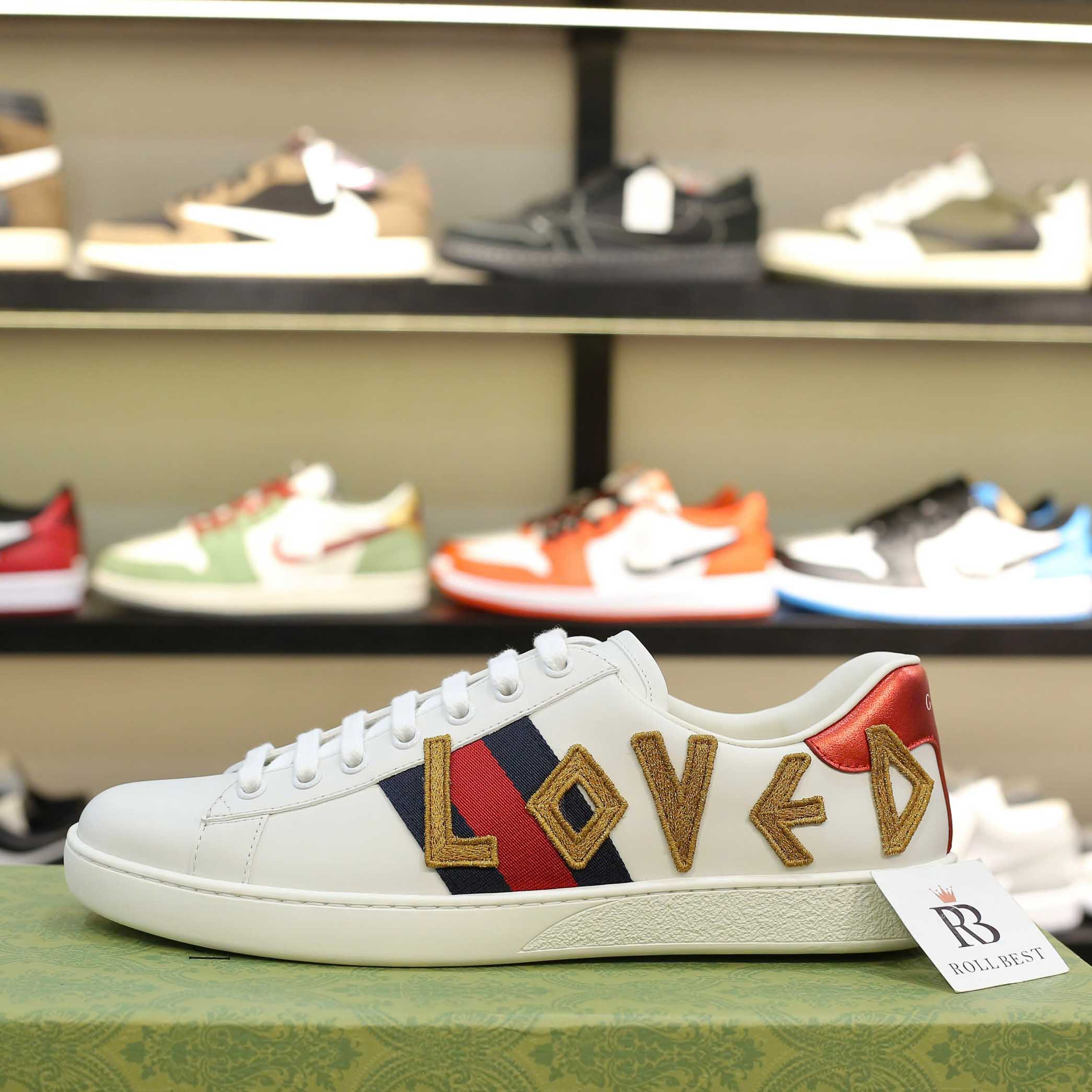 Giày Gucci Ace ‘Loved’ Best Quality