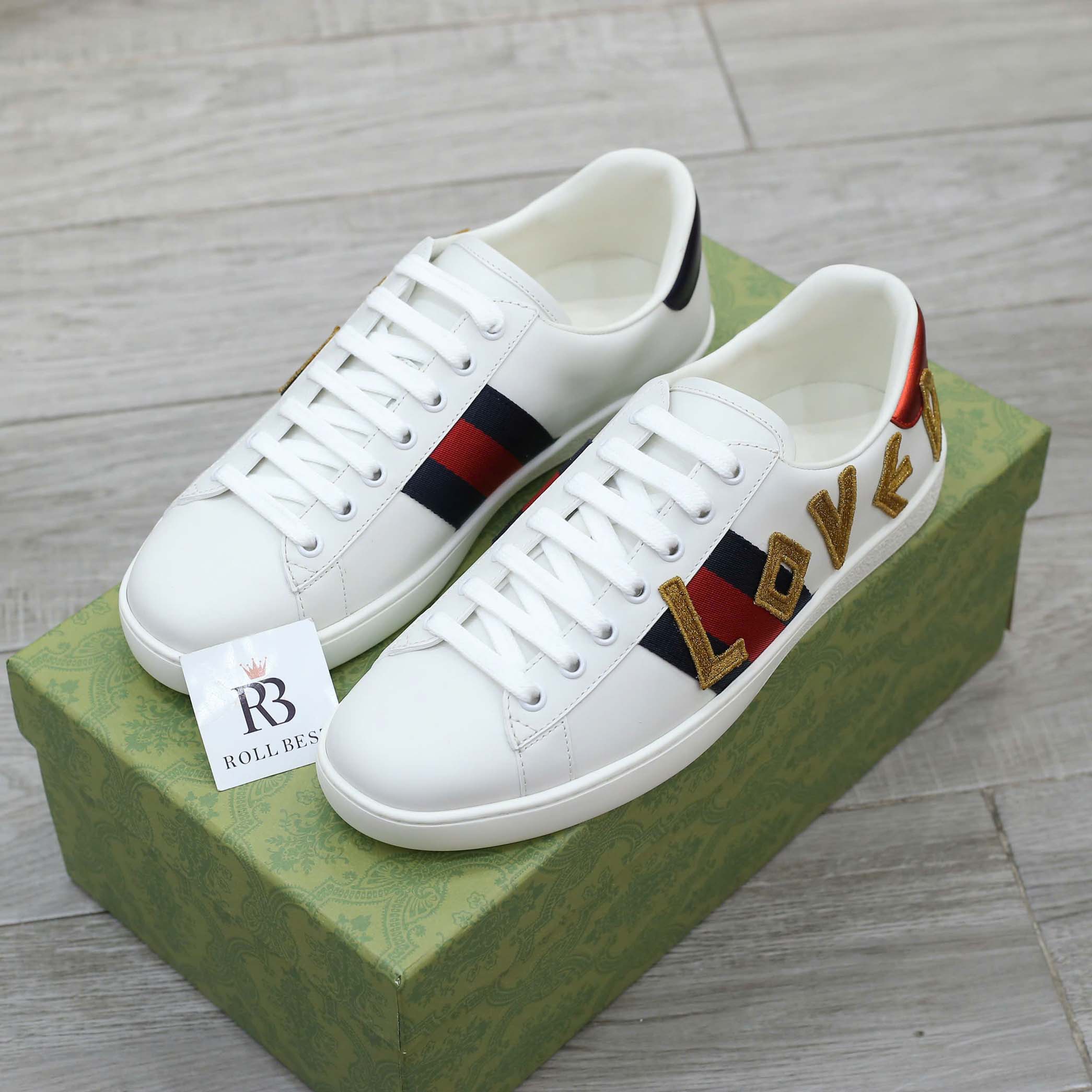 Giày Gucci Ace ‘Loved’ Best Quality