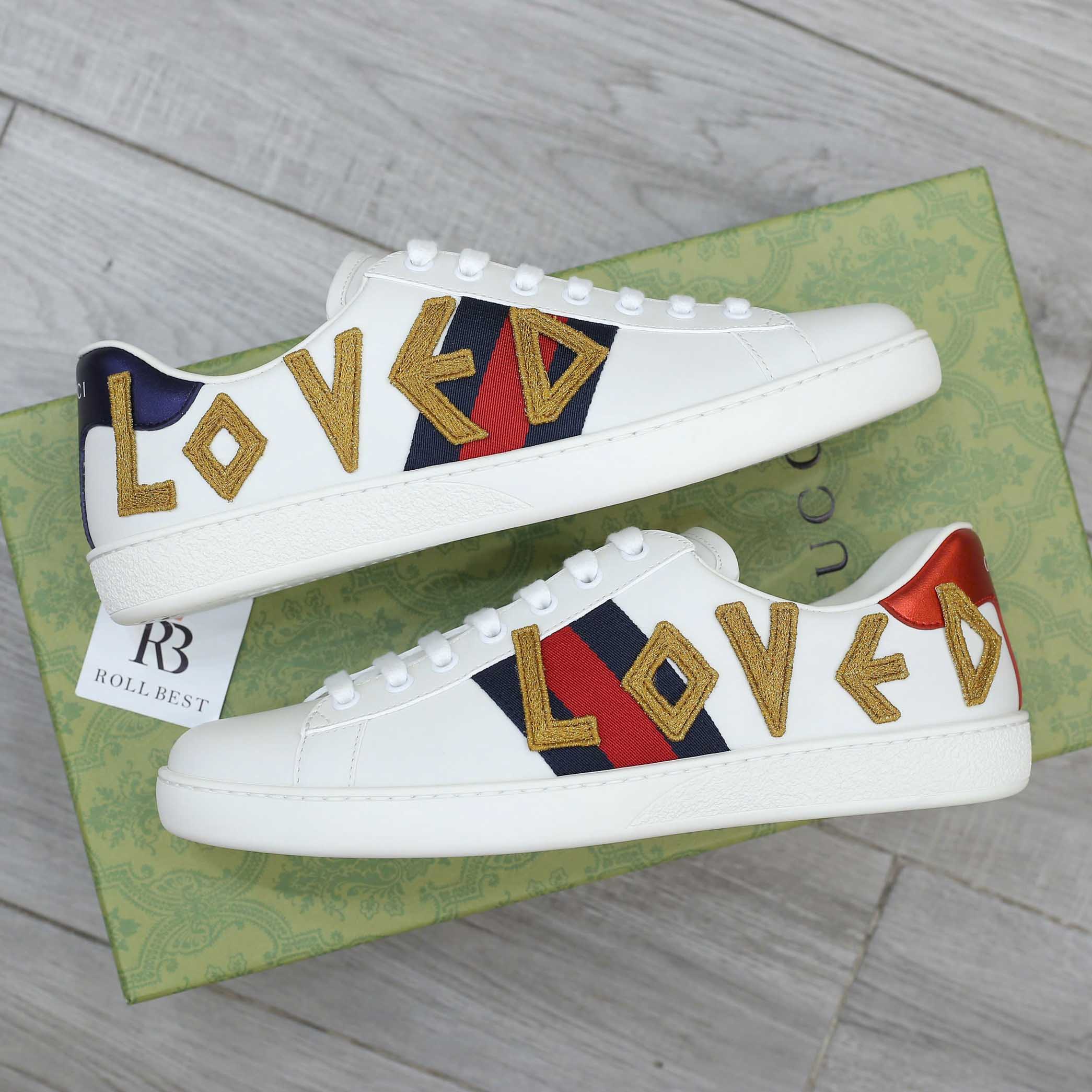 Giày Gucci Ace ‘Loved’ Best Quality