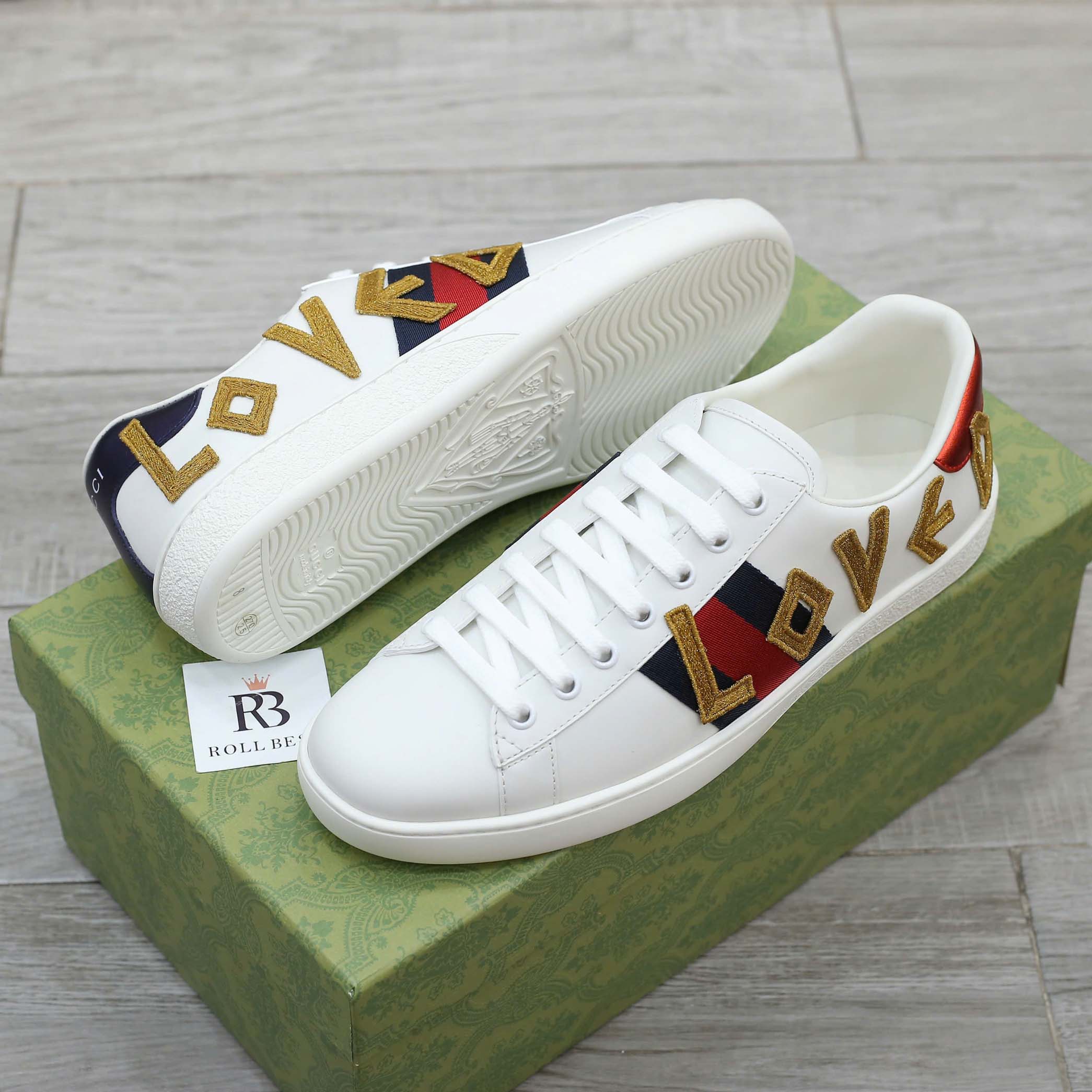Giày Gucci Ace ‘Loved’ Best Quality