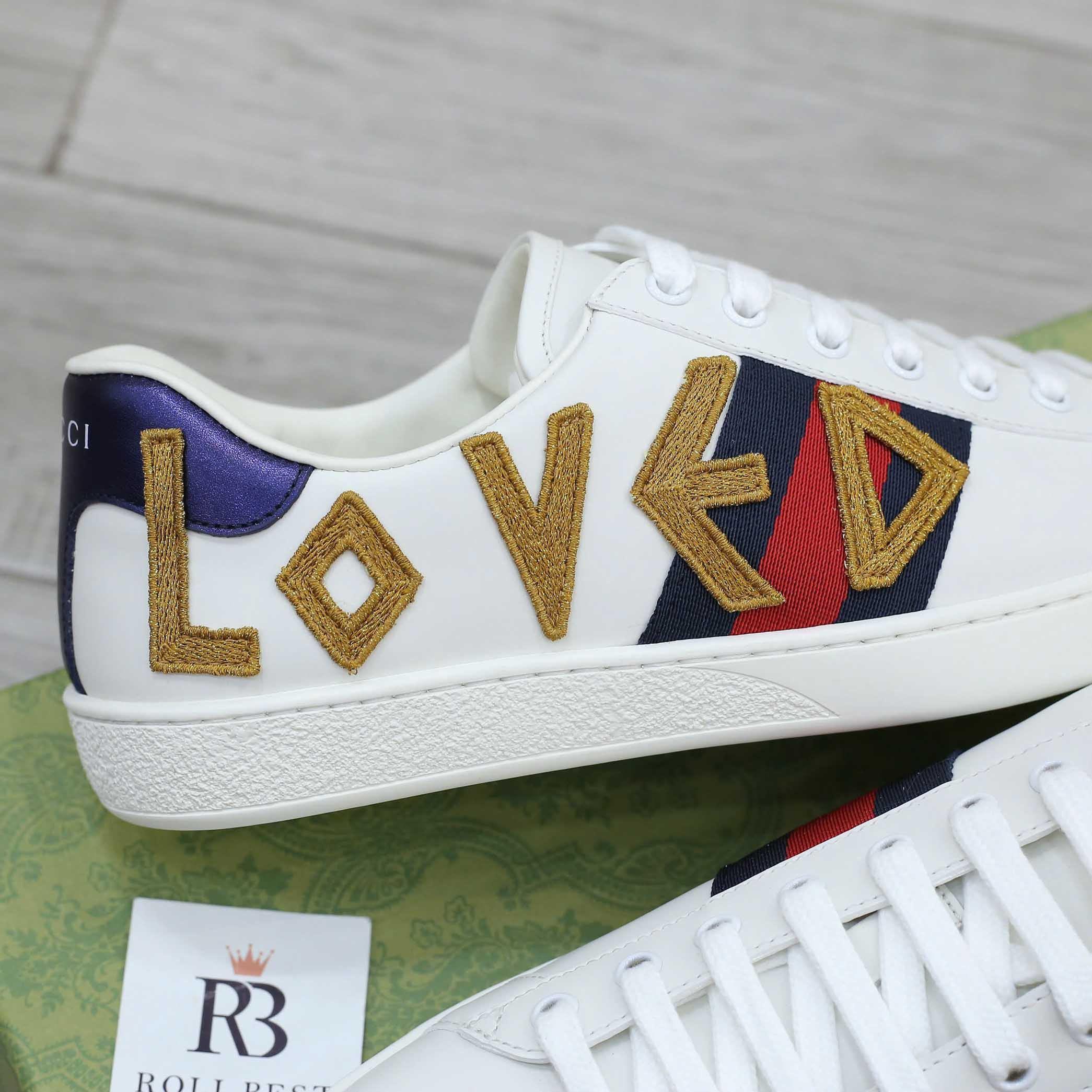 Giày Gucci Ace ‘Loved’ Best Quality