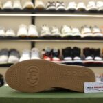 Giày Gucci GG Sneaker Brown leather họa tiết Orignal GG canvas Best Quality