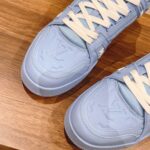 Giày Louis Vuitton LV Trainer Blue Leather Monogram Best Quality