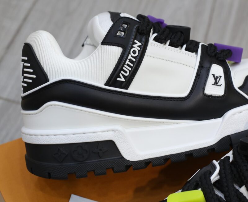 Giày Louis Vuitton Trainer Maxi Black Best Quality