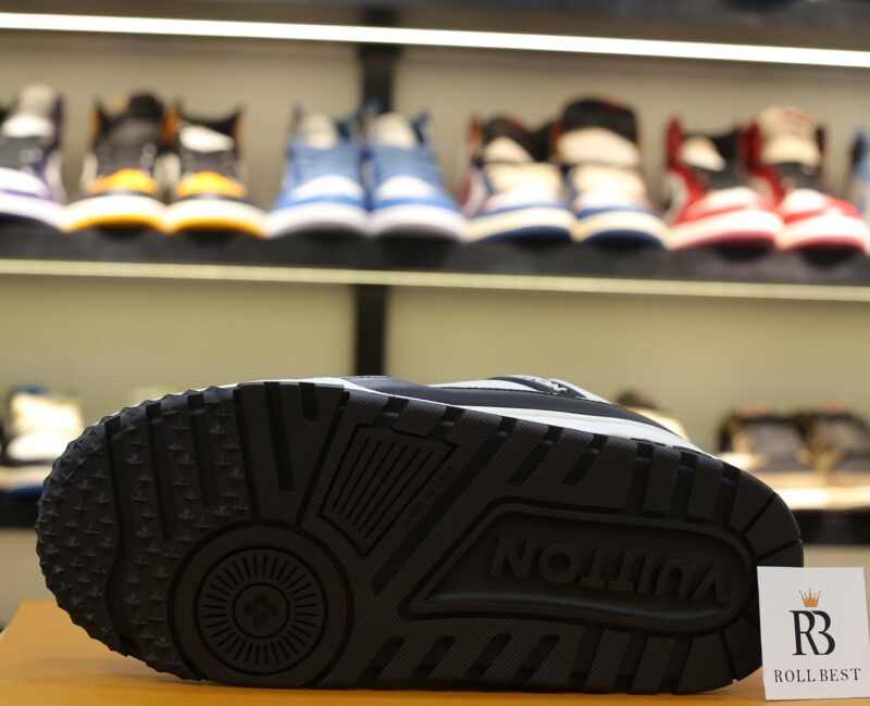 Giày Louis Vuitton Trainer Maxi Black Best Quality