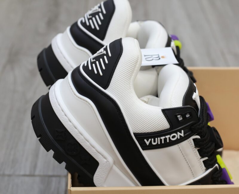 Giày Louis Vuitton Trainer Maxi Black Best Quality