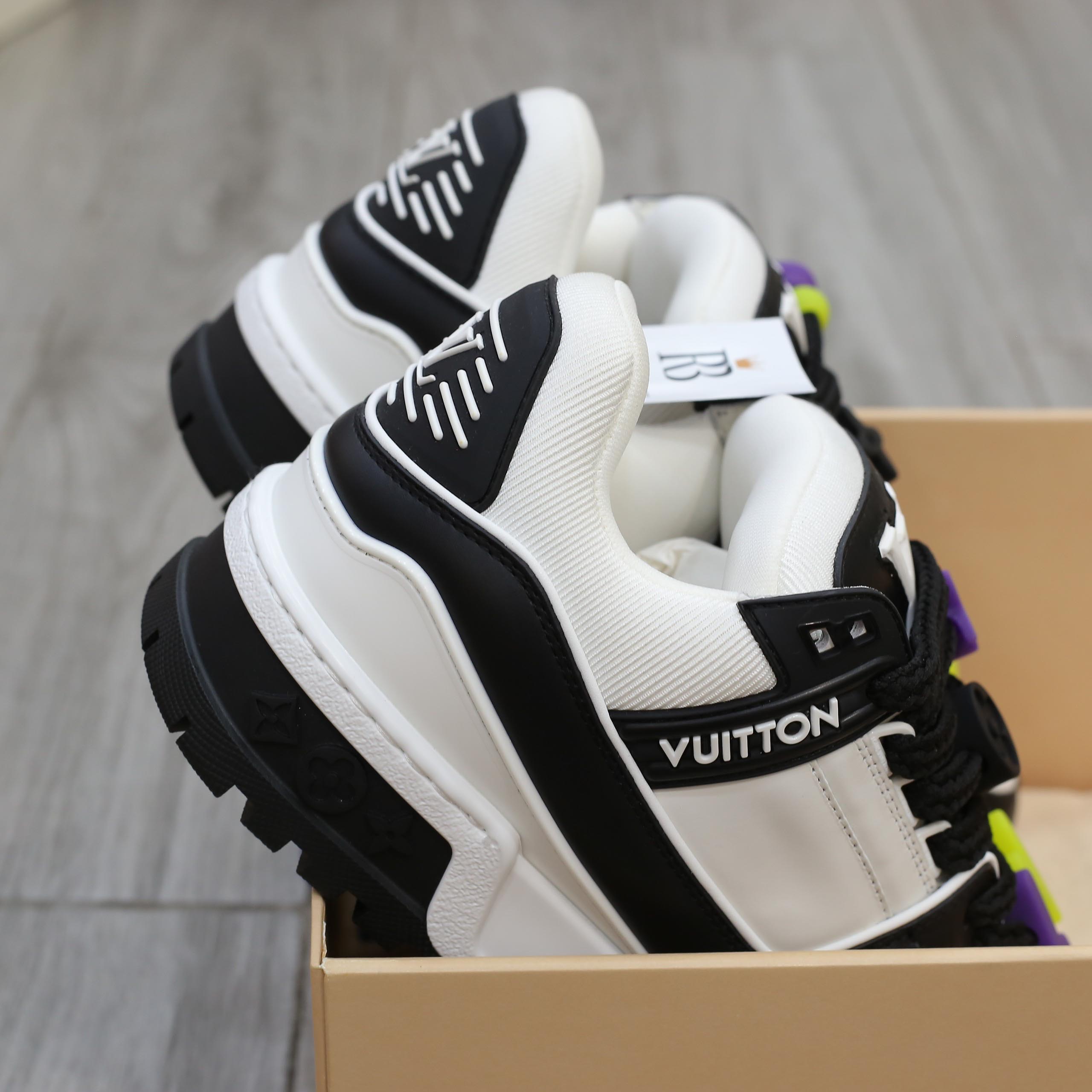 Giày Louis Vuitton Trainer Maxi Black Best Quality