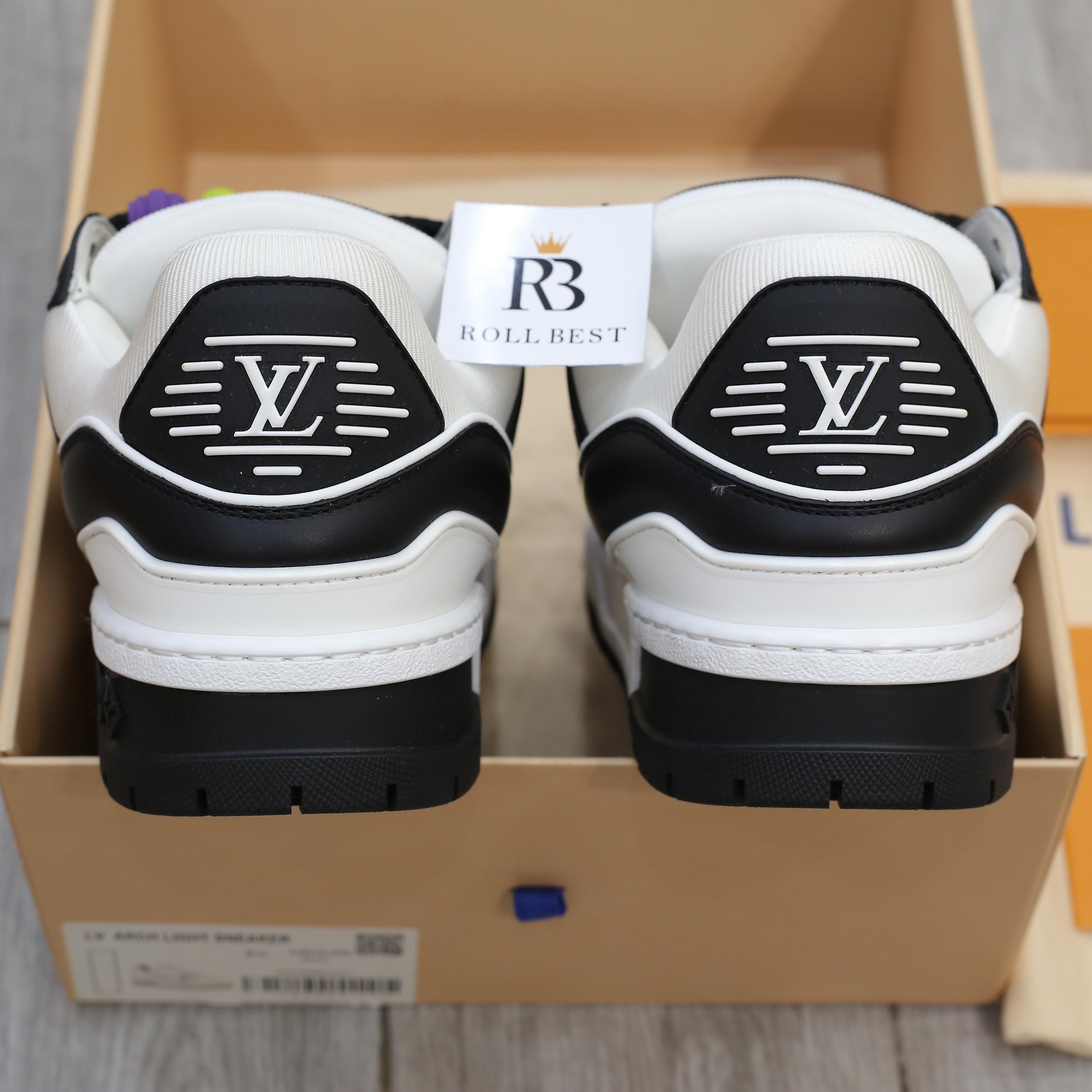 Giày Louis Vuitton Trainer Maxi Black Best Quality